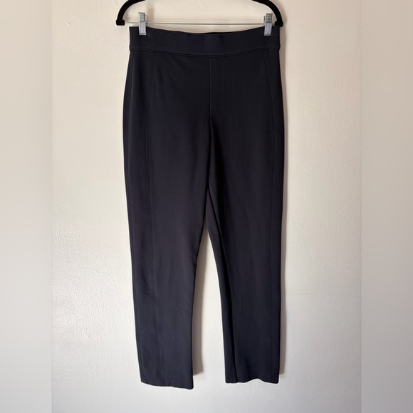 SPANX Ponte Slim Straight Navy Blue Pull-On Compression Smoothing  Pants - Picture 8 of 11